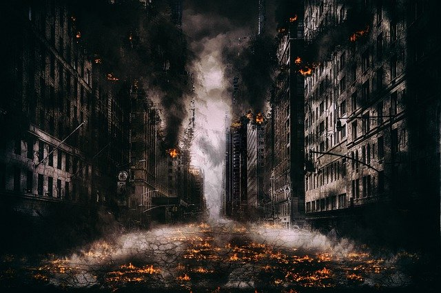 爆炸現(xiàn)場